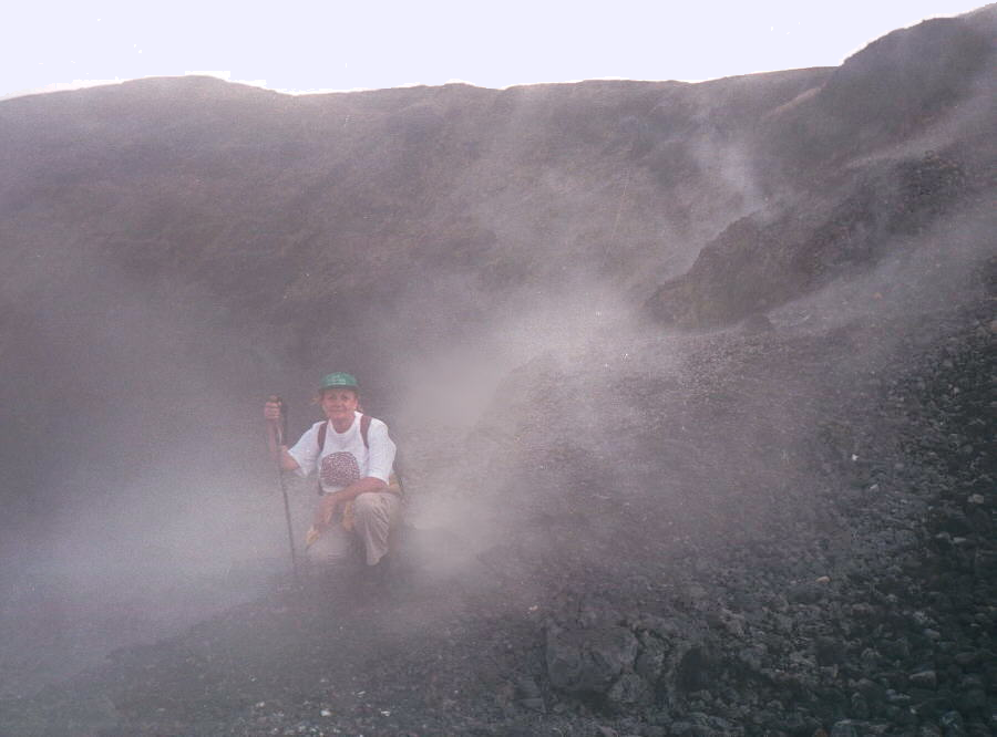 Cráter del volcán Paricutín, México