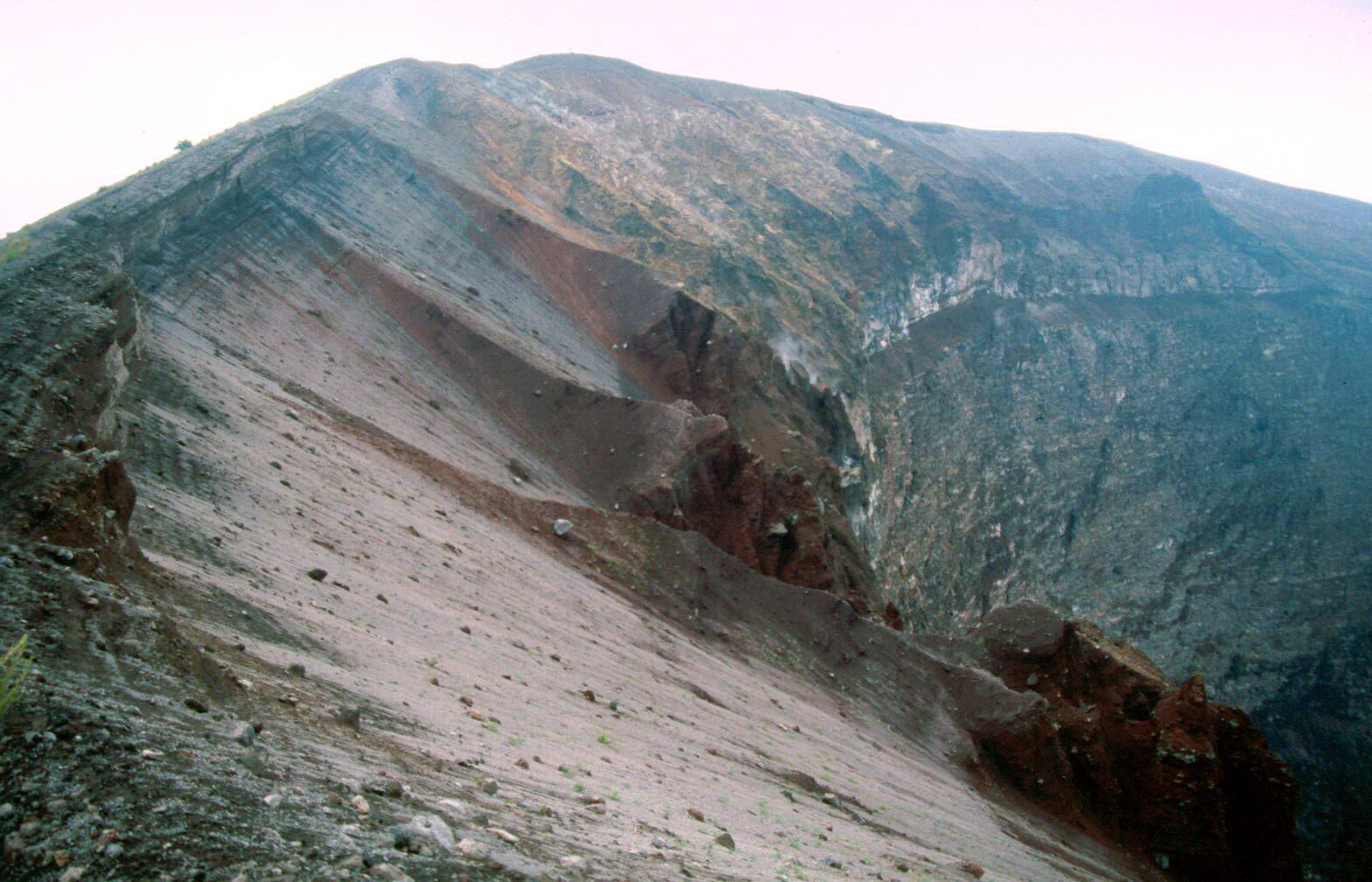 Borde del cráter
