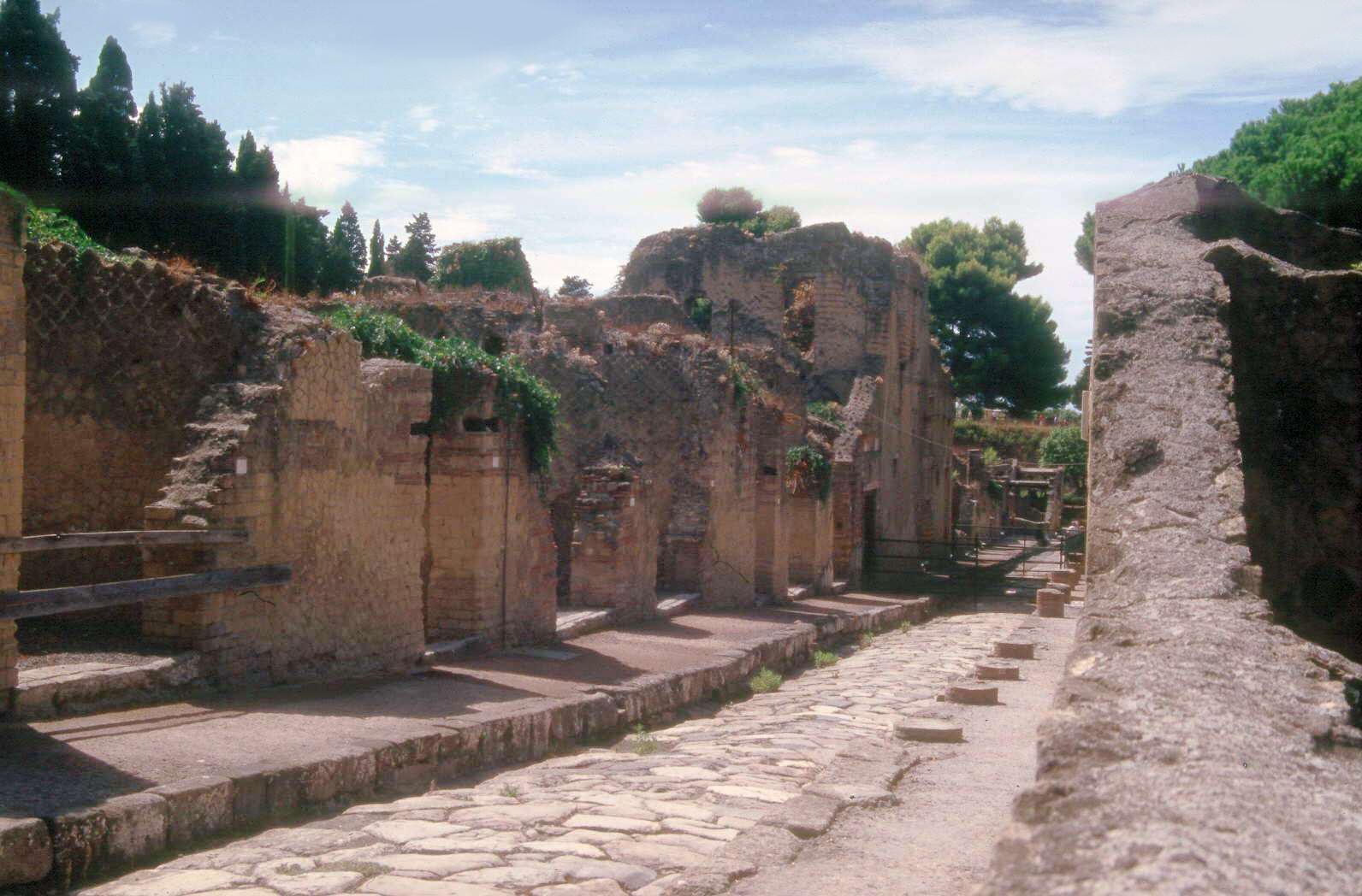 Callejón en Pompeya