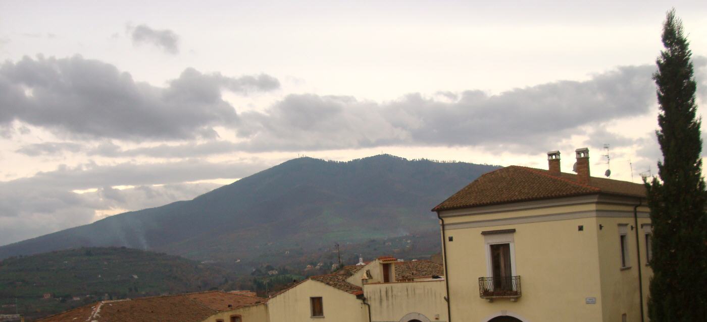 Monte Vulture desde Melfi
