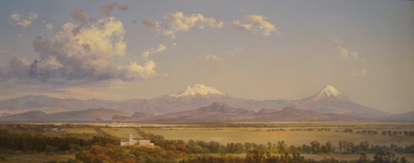 El valle de México y sus volcanes. Museo de Arte Contemporáneo
