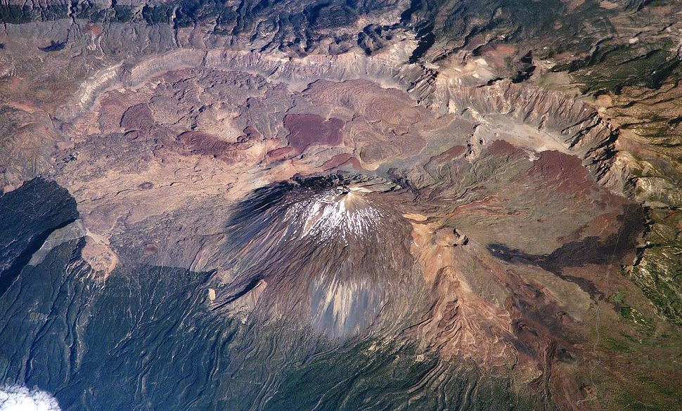 Las Cañadas y el Teide. Imagen Google