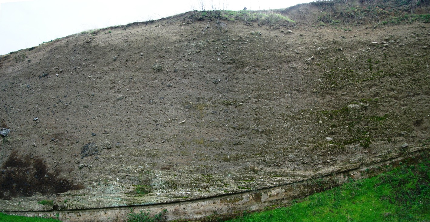 Depósitos de avalancha de flanco tipo "Saint Helens". Cava de San Giovanni